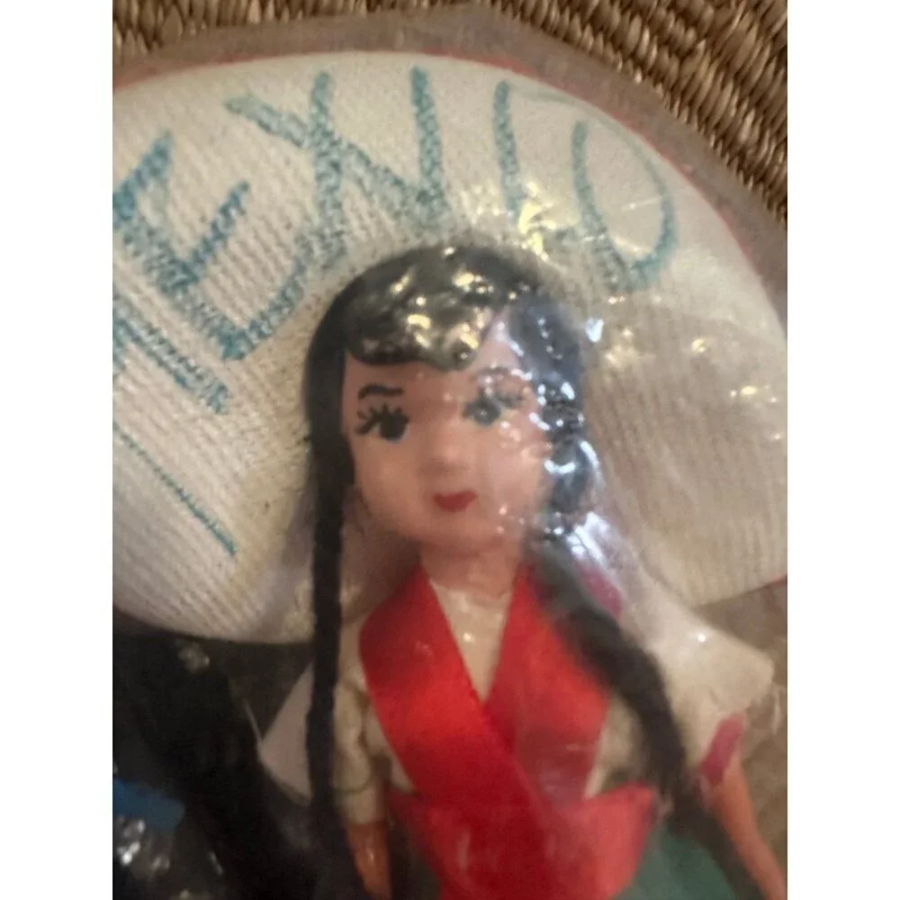8” Mexico plastic Dolls